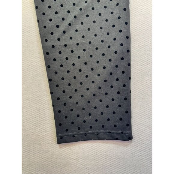 Talbots Womens Polka Dot Pants Petites 12P Black - Picture 13 of 13